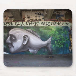 Fish Head Mouse Pad