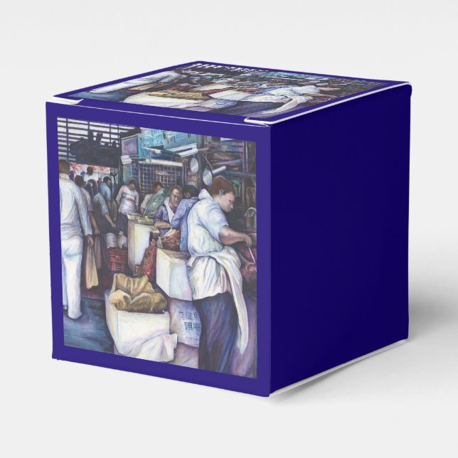 Fish Head Soup, Singapore Favor Boxes (Front Side)