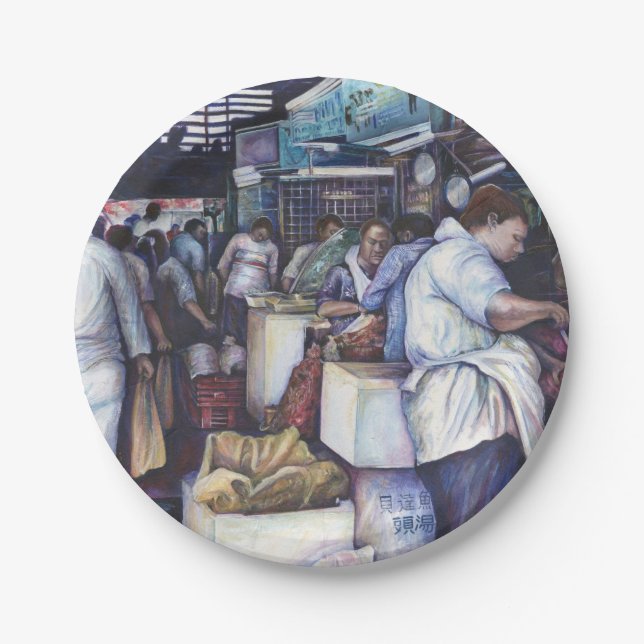 Fish Head Soup, Singapore Paper Plates (Front)