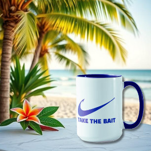 Fish Hook-Fisherman Core-Take the Bait Mug