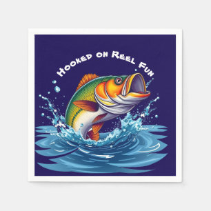 Fish-Hooked on Reel Fun Napkins