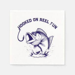 Fish-Hooked on Reel Fun Napkins