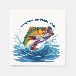 Fish-Hooked on Reel Fun Napkins