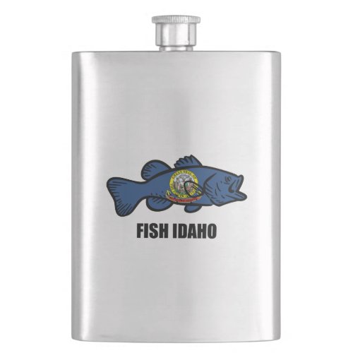 Fish Idaho Flask
