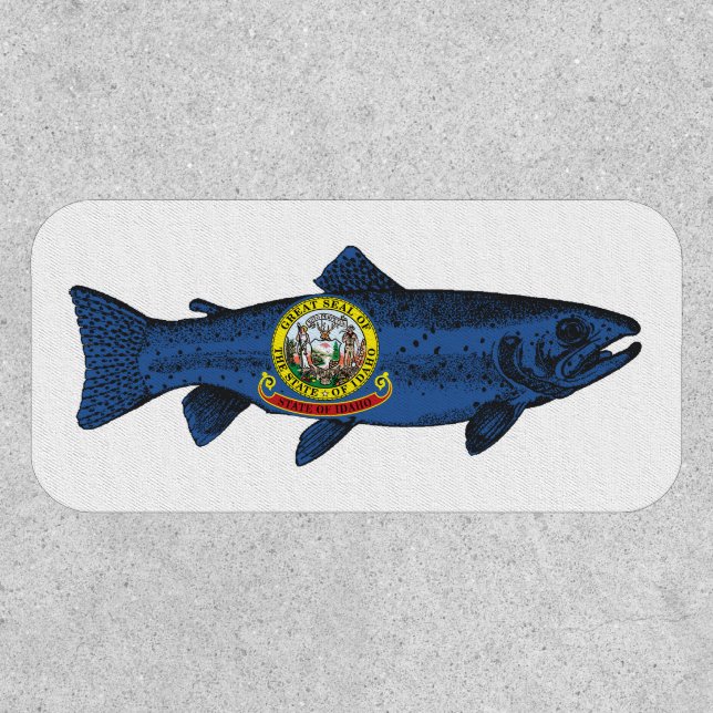 Fish Idaho Trout Patch (Front)