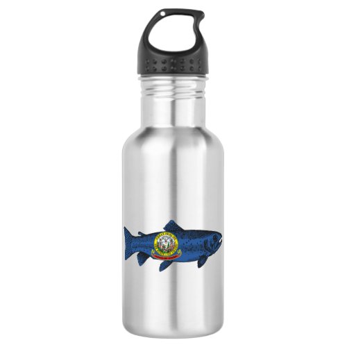 Fish Idaho Trout Stainless Steel Water Bottle