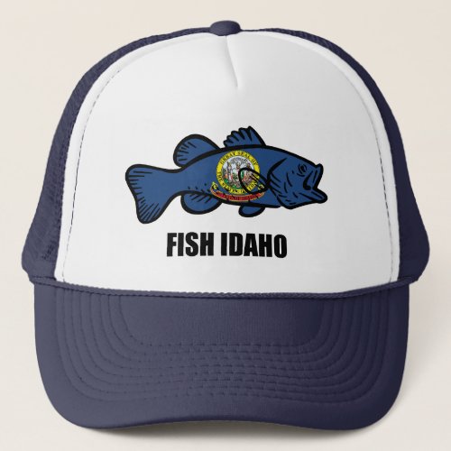 Fish Idaho Trucker Hat