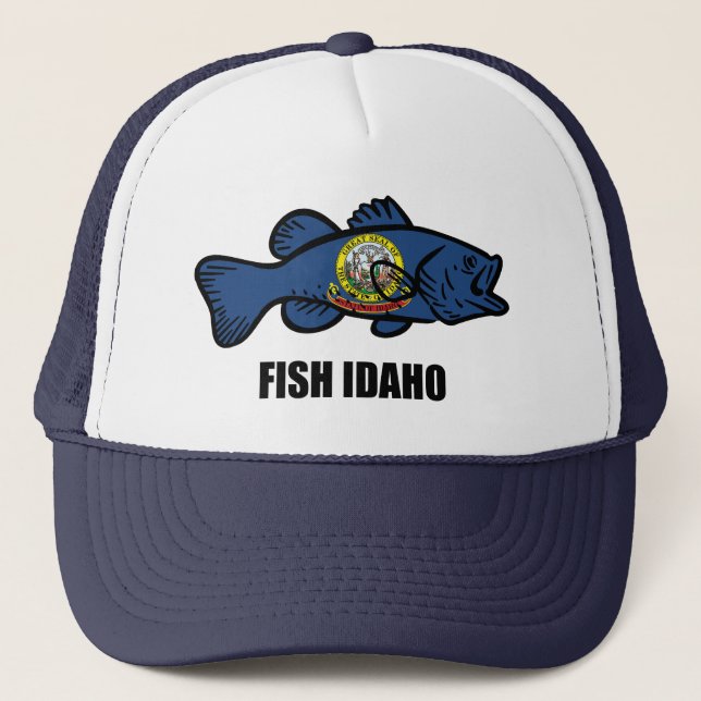 Fish Idaho Trucker Hat (Front)