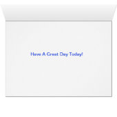 Fish image for Birthday Greeting card (Inside Horizontal (Bottom))