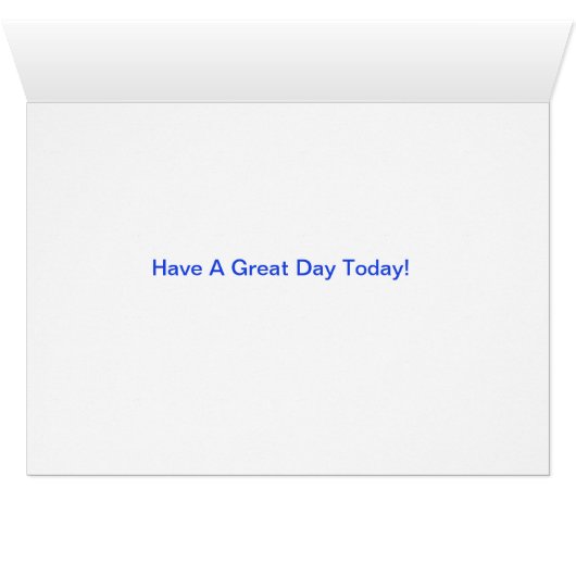 Fish image for Birthday Greeting card (Inside Horizontal (Bottom))