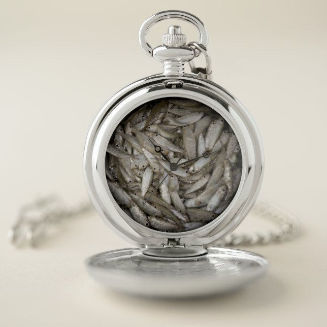 Fish in a Barrel Pocket Watch (Inside)