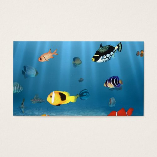 Fish In The Ocean Business Card