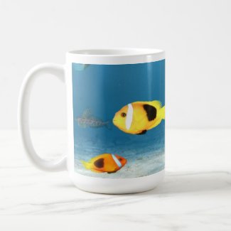 Fish In The Ocean Coffee Mugs