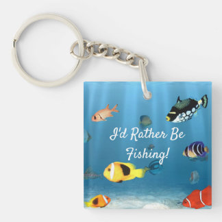 Fish In The Ocean Keychain