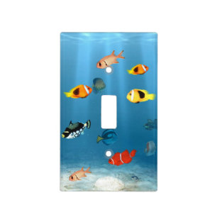 Fish In The Ocean Light Switch Cover