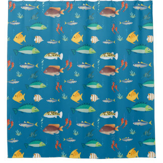 Fish In the Sea Shower Curtain