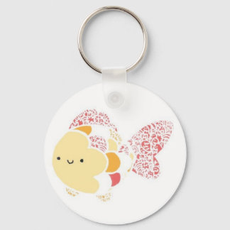 Fish Ink (Color) Keychain