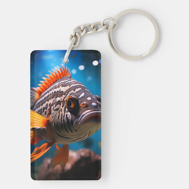 Fish Keychain (Back)