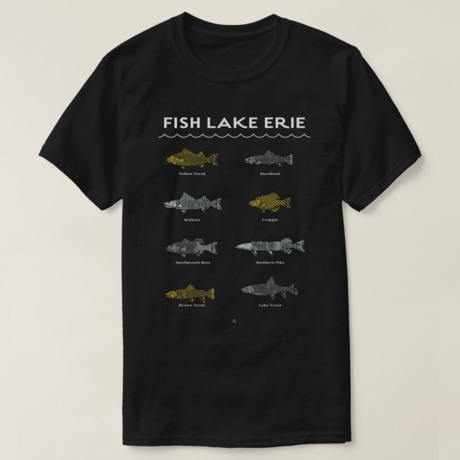 Fish Lake Erie Shirt (Design Front)
