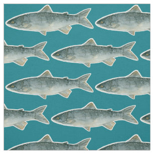 Postgrado  Fish Fabric, Fishing Fabric, Trout Fabric, By The Yard, Springs  Creative, Lodge