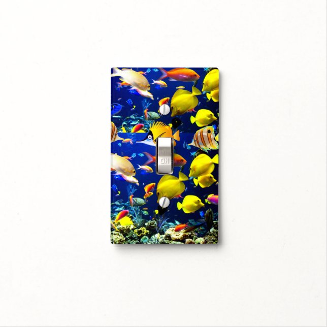 Fish Light Switch Cover (In Situ)