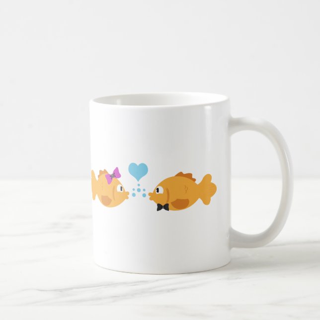 Fish Love Coffee Mug (Right)