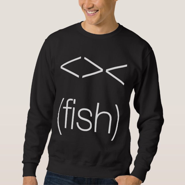 Fish Lover 691 Sweatshirt (Front)
