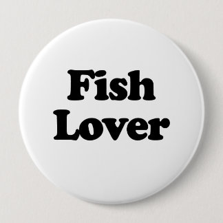 Fish Lover Button