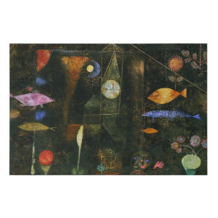 Fish Magic, 1925 by Paul Klee Faux Canvas Print