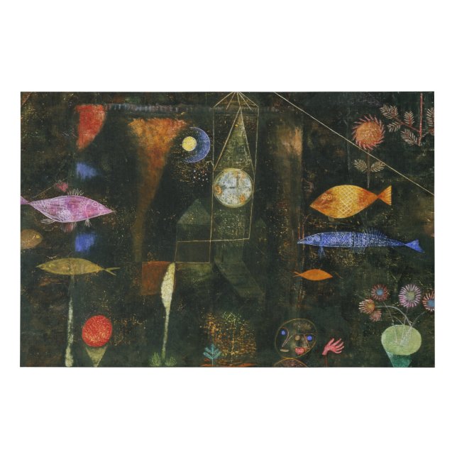 Fish Magic, 1925 by Paul Klee Faux Canvas Print (Front)