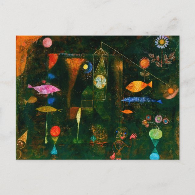 Fish Magic by Paul Klee (1925) Postcard (Front)