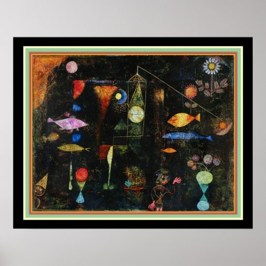 "Fish Magic" by Paul Klee Poster | Zazzle.com