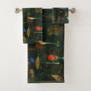 Fish Magic - Paul Klee Bath Towel Set