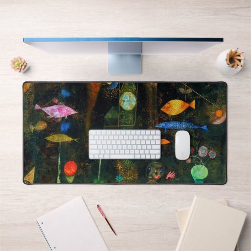 Fish Magic Paul Klee Desk Mat