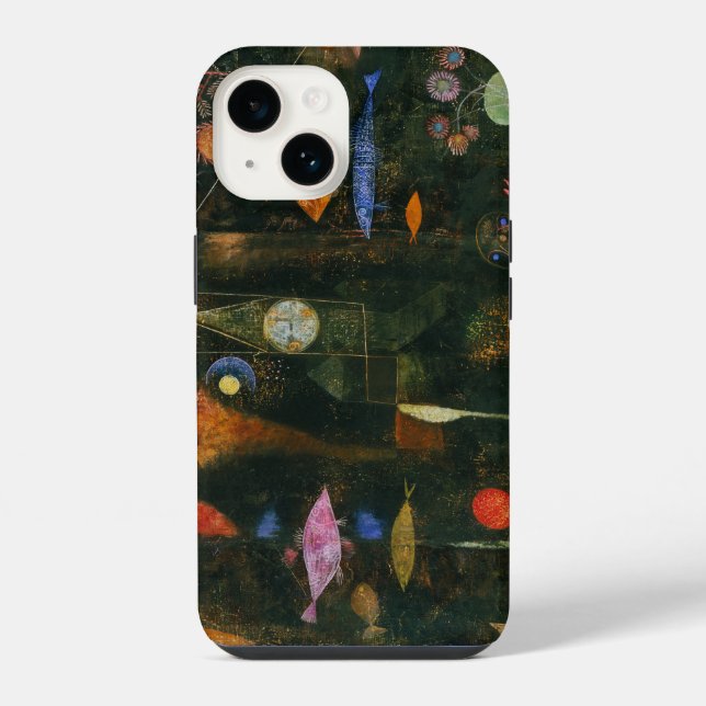 Fish Magic - Paul Klee Iphone Case (Back)
