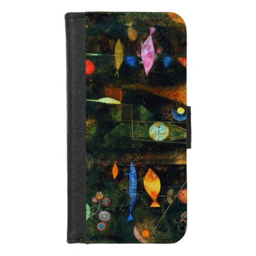 Fish Magic Paul Klee iPhone 87 Wallet Case