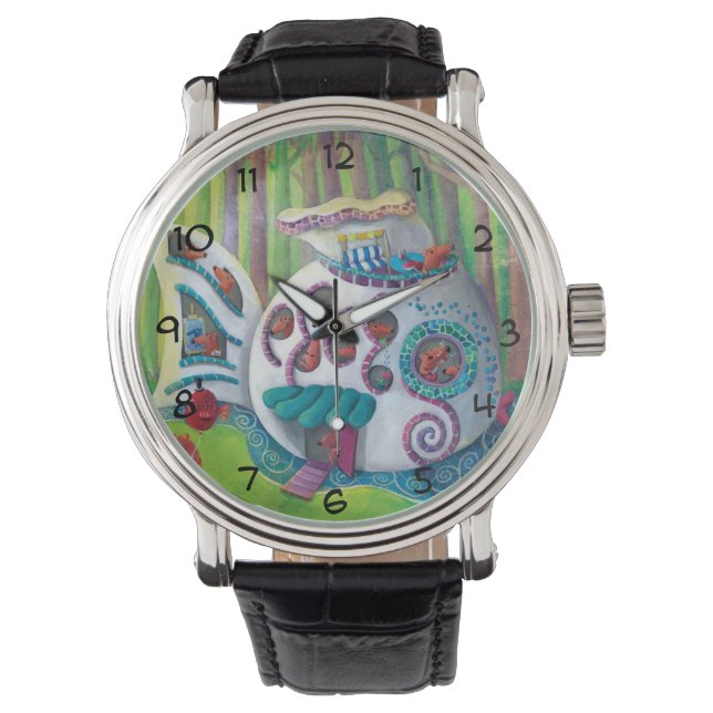 Fish Magical  Mansion in the Forest Watch (Front)