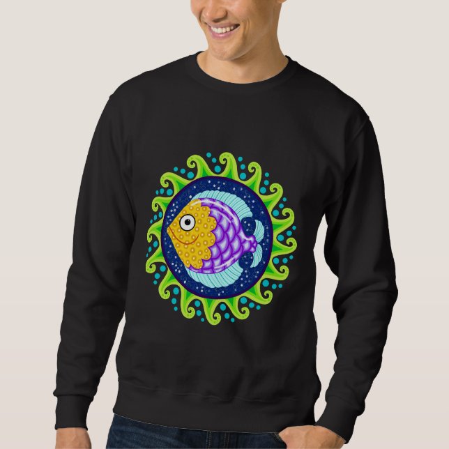 Fish Mandala Sweatshirt (Front)