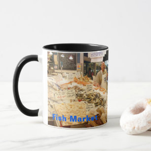 Fish Market Seattle Washington Mug