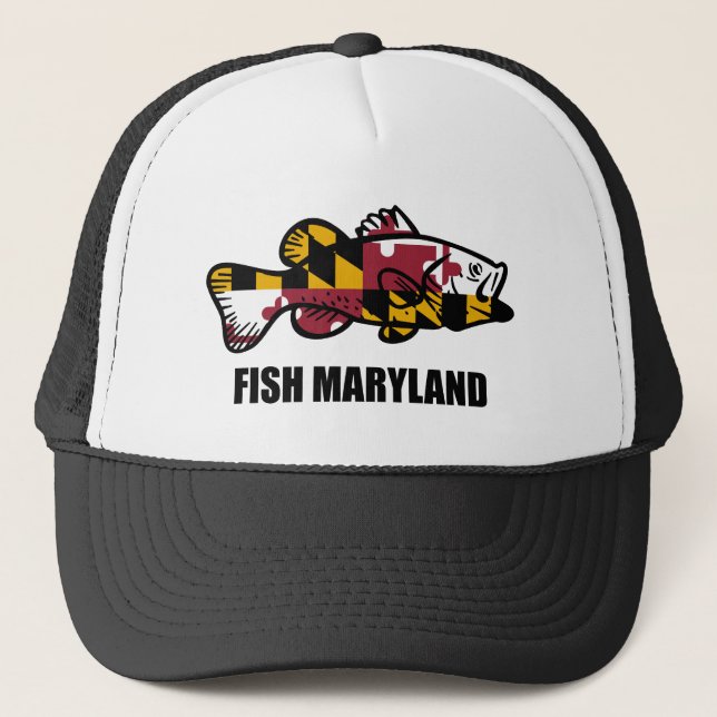 Fish Maryland Trucker Hat (Front)