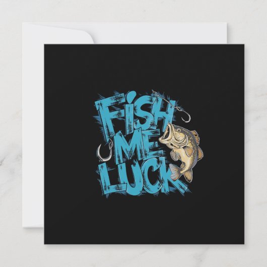 Fish Me Luck Graffiti Bass Art (Front)
