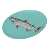 Fish Melamine Plate (Left Side)
