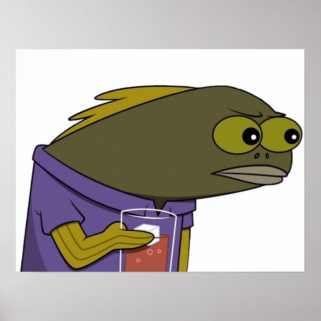 Fish MEME Poster (Front)