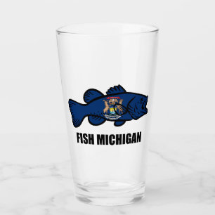 Fish Michigan Glass