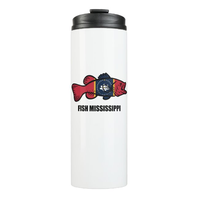 Fish Mississippi Thermal Tumbler (Front)