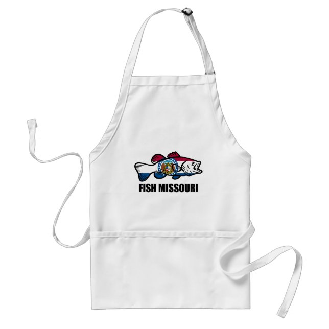 Fish Missouri Adult Apron (Front)