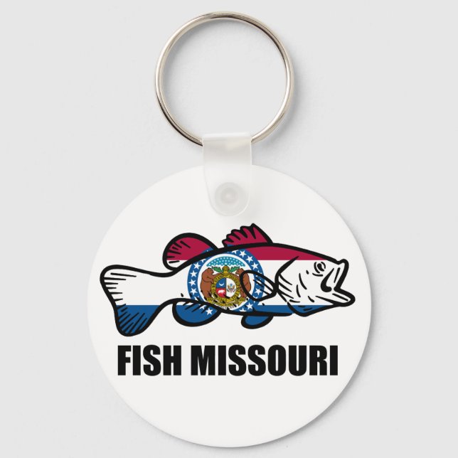 Fish Missouri Keychain (Front)