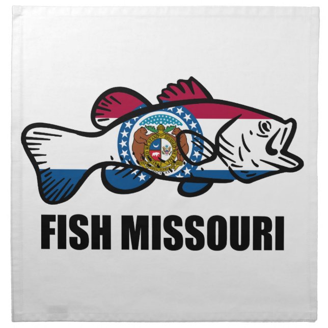 Fish Missouri Napkin (Front)