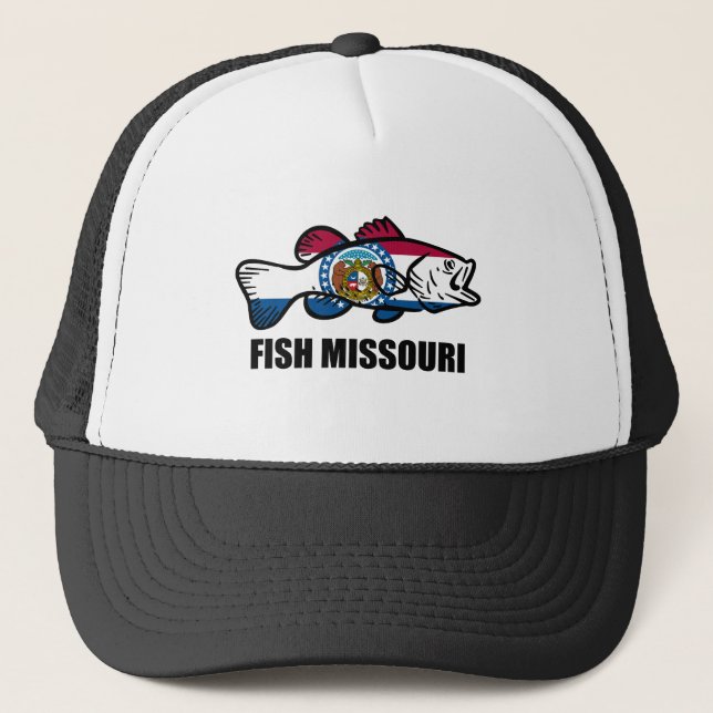 Fish Missouri Trucker Hat (Front)
