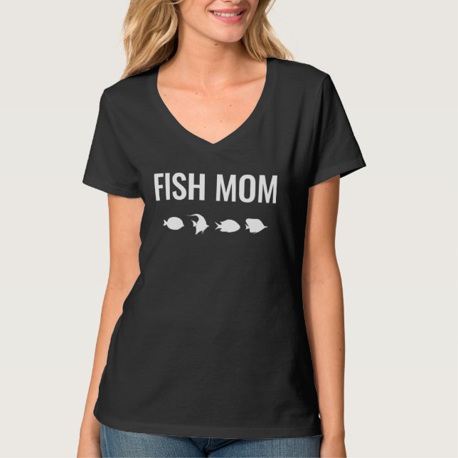 Fish Mom T-Shirt (Front)